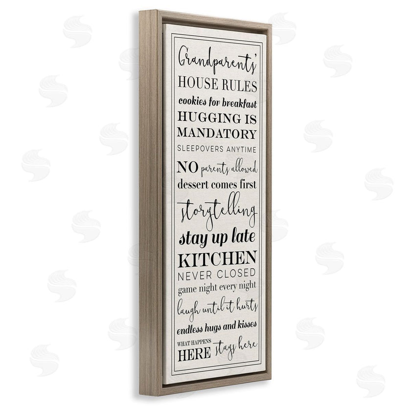 Stupell Studio | Grandparents House Rules