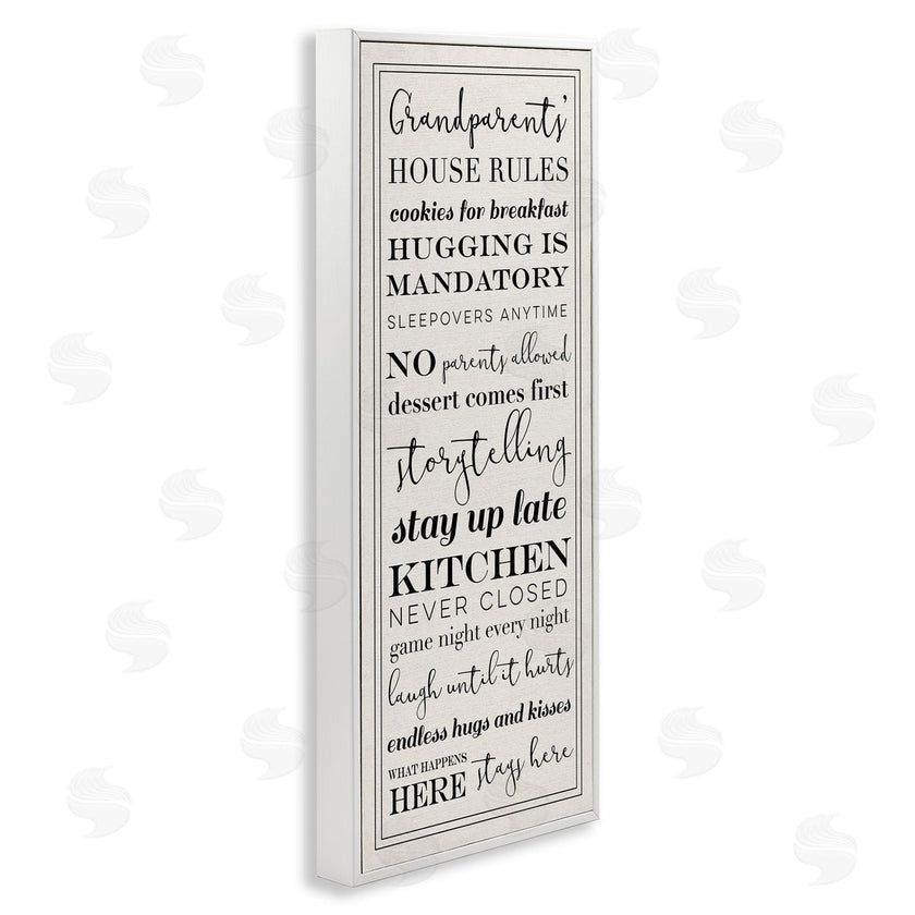 Stupell Studio | Grandparents House Rules