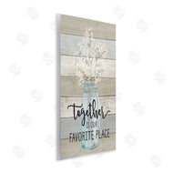Lettered and Lined | Together Favorite Place with Florals