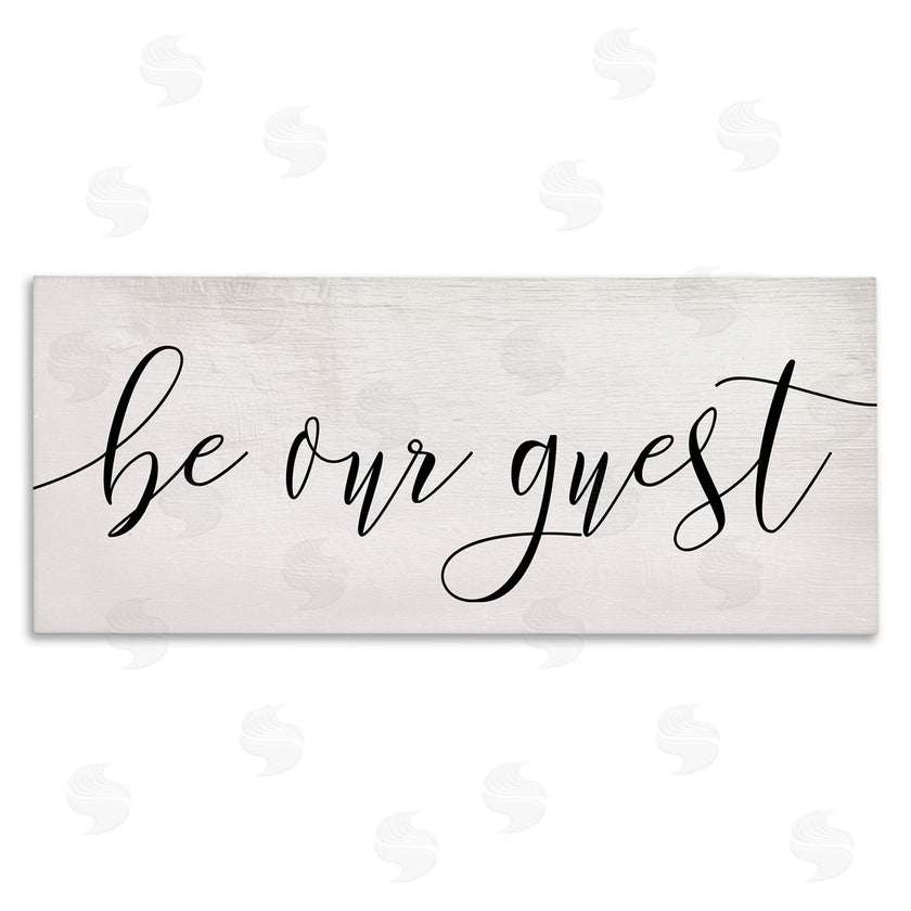 Stupell Studio | Be Our Guest Script