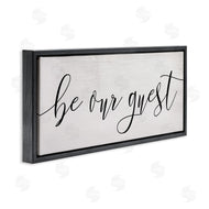 Stupell Studio | Be Our Guest Script