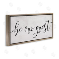 Stupell Studio | Be Our Guest Script