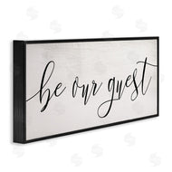 Stupell Studio | Be Our Guest Script
