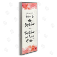 Stephanie Workman Marrott | Romantic Phrase with Blush Watercolor