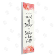 Stephanie Workman Marrott | Romantic Phrase with Blush Watercolor