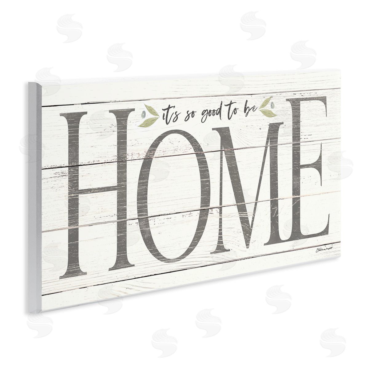 Good To Be Home Family Inspirational Wood Plaque Wall Art, Home Decor by Stephanie Workman Marrott