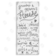 Stupell Studio | Grandparents House Fun Family