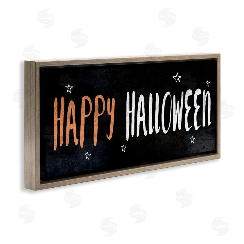 Stupell Studio | Happy Halloween Spooky Stars