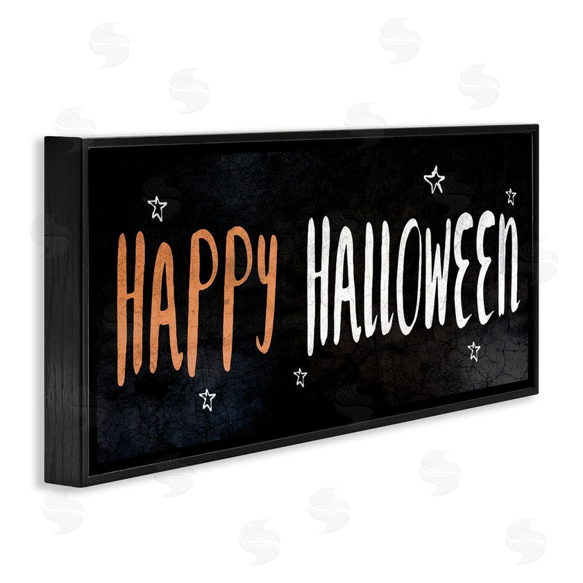Stupell Studio | Happy Halloween Spooky Stars