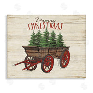 Jo Moulton | Merry Christmas Tree Wagon
