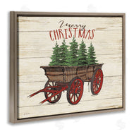 Jo Moulton | Merry Christmas Tree Wagon