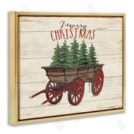 Jo Moulton | Merry Christmas Tree Wagon