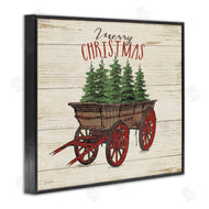 Jo Moulton | Merry Christmas Tree Wagon