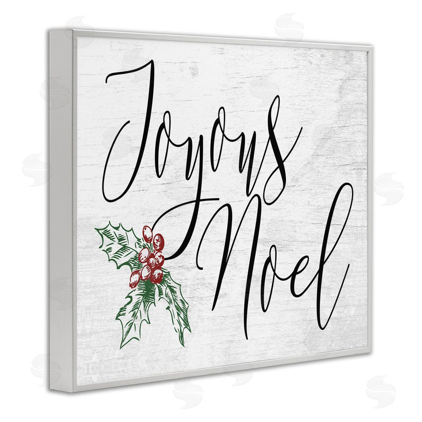 Stupell Studio | Joyous Noel Christmas Botanicals