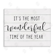 Lettered and Lined | Most Wonderful Time Rustic Chic
