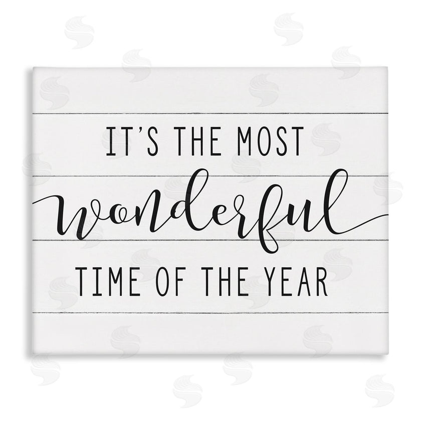 Lettered and Lined | Most Wonderful Time Rustic Chic