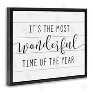 Lettered and Lined | Most Wonderful Time Rustic Chic