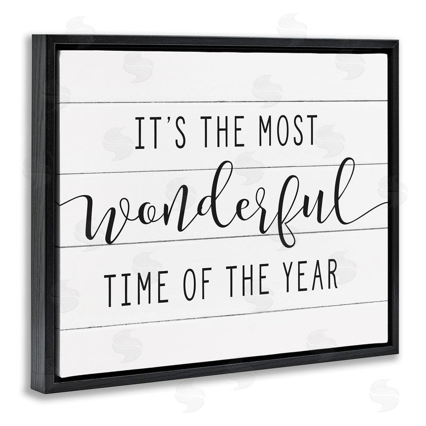Lettered and Lined | Most Wonderful Time Rustic Chic