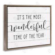 Lettered and Lined | Most Wonderful Time Rustic Chic