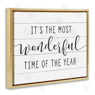 Lettered and Lined | Most Wonderful Time Rustic Chic