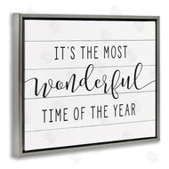 Lettered and Lined | Most Wonderful Time Rustic Chic
