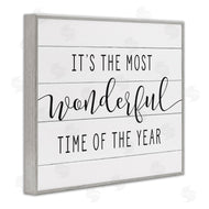 Lettered and Lined | Most Wonderful Time Rustic Chic