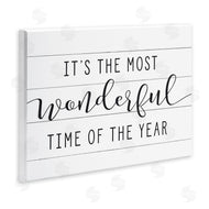 Lettered and Lined | Most Wonderful Time Rustic Chic