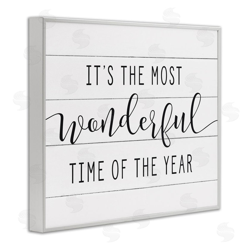 Lettered and Lined | Most Wonderful Time Rustic Chic
