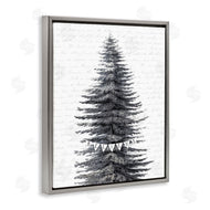 Lettered and Lined | Snow Dusted Christmas Tree