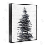 Lettered and Lined | Snow Dusted Christmas Tree