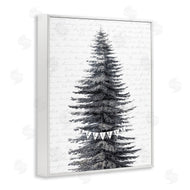 Lettered and Lined | Snow Dusted Christmas Tree