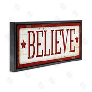 Jennifer Pugh | Believe Red Christmas Phrase