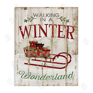 Jennifer Pugh | Rustic Winter Wonderland Sleigh