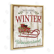 Jennifer Pugh | Rustic Winter Wonderland Sleigh