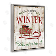 Jennifer Pugh | Rustic Winter Wonderland Sleigh