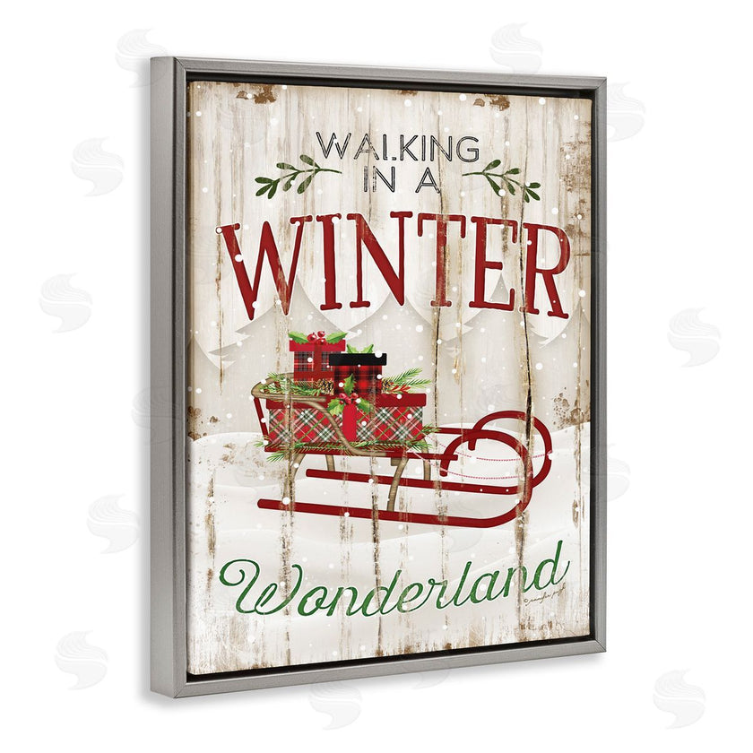Jennifer Pugh | Rustic Winter Wonderland Sleigh