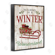 Jennifer Pugh | Rustic Winter Wonderland Sleigh