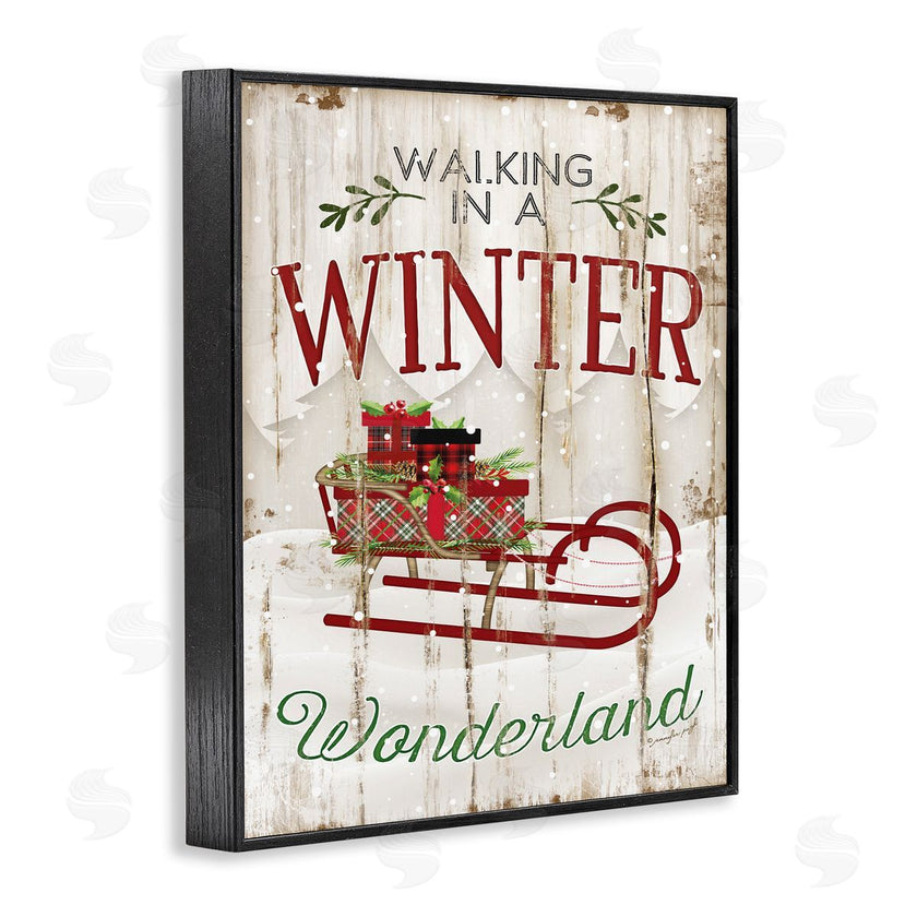 Jennifer Pugh | Rustic Winter Wonderland Sleigh