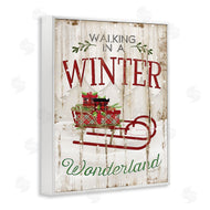 Jennifer Pugh | Rustic Winter Wonderland Sleigh