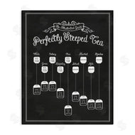 Lettered and Lined | Perfectly Steeped Tea Chalkboard Sign