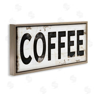Jennifer Pugh | Coffee Typography Vintage Sign