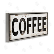 Jennifer Pugh | Coffee Typography Vintage Sign
