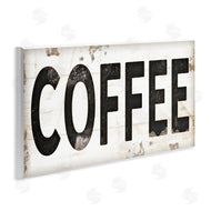 Jennifer Pugh | Coffee Typography Vintage Sign
