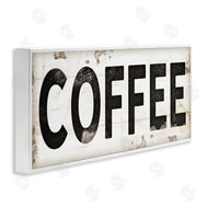 Jennifer Pugh | Coffee Typography Vintage Sign