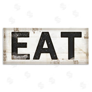 Jennifer Pugh | Eat Typography Vintage Sign