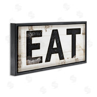 Jennifer Pugh | Eat Typography Vintage Sign