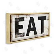 Jennifer Pugh | Eat Typography Vintage Sign