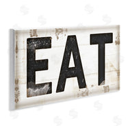 Jennifer Pugh | Eat Typography Vintage Sign