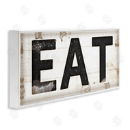 Jennifer Pugh | Eat Typography Vintage Sign