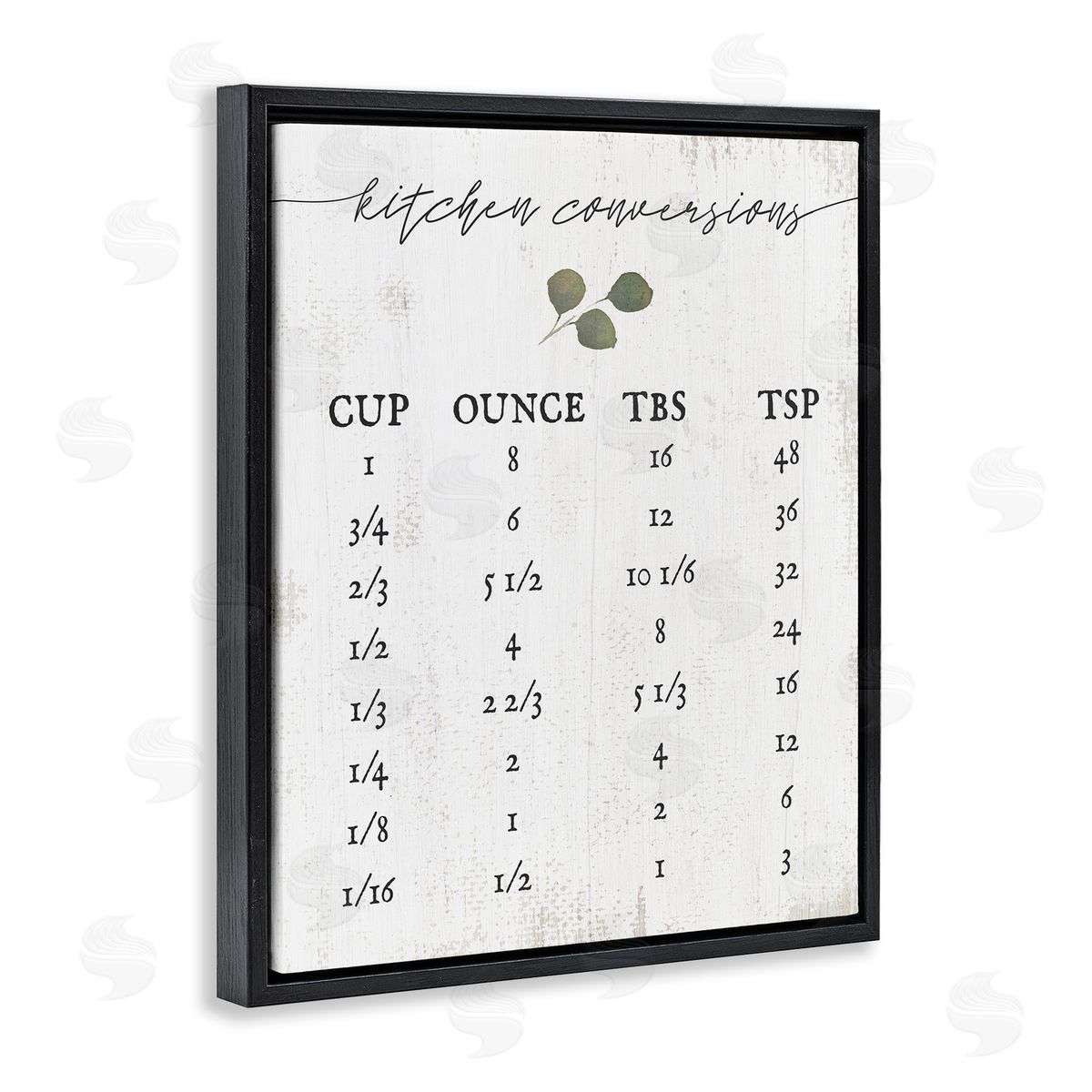 Traditional Cottage Kitchen Conversions Black Floating Frame Canvas Wall Art, Home Decor by Stupell Studio